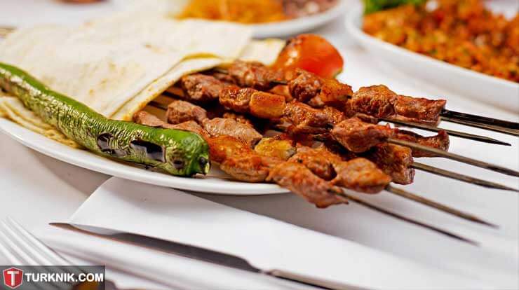 Şiş Kebap Turkish Seekh Kebab